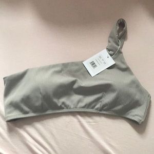 One shoulder Andie swim top